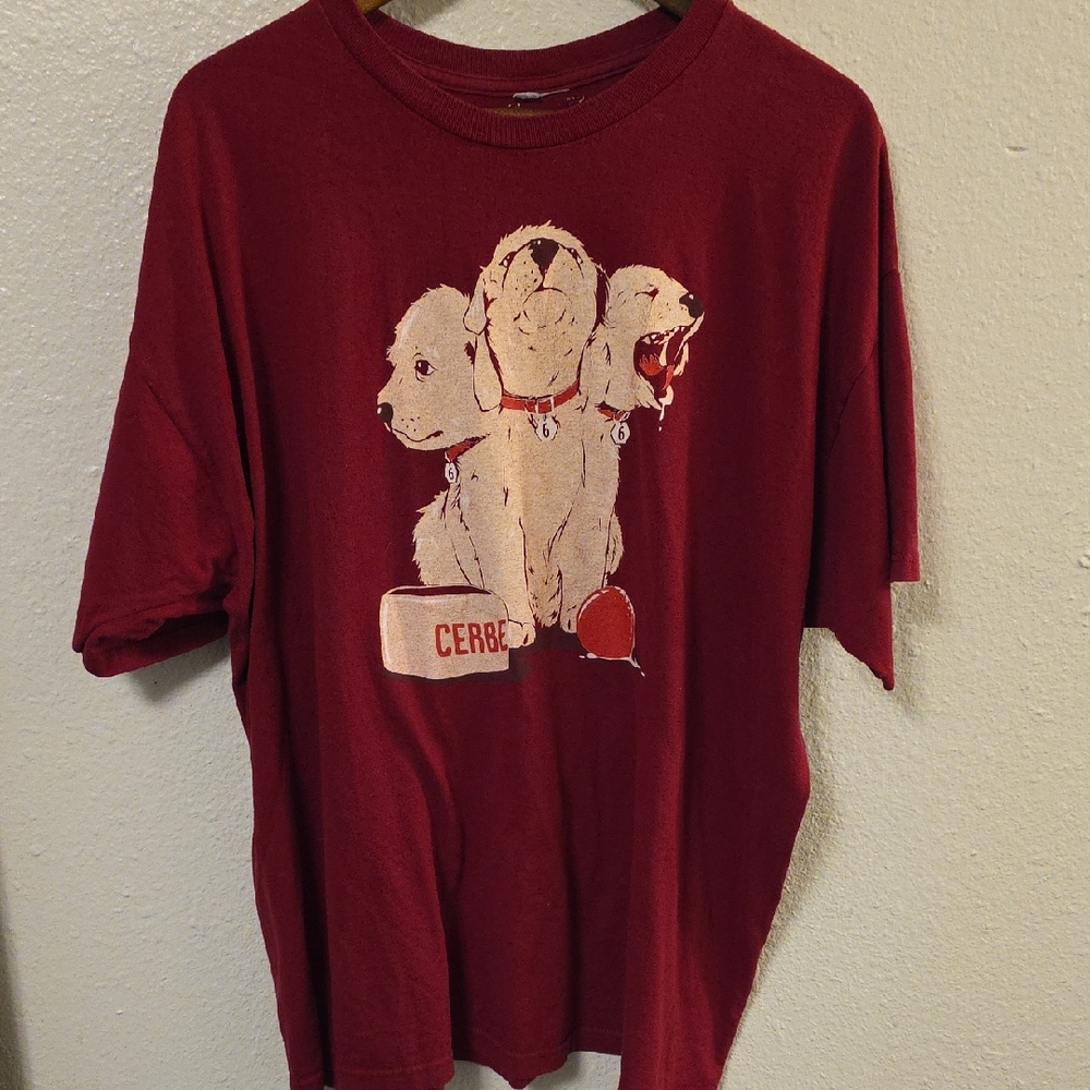 Red Cerbe Graphic T-Shirt 2XL